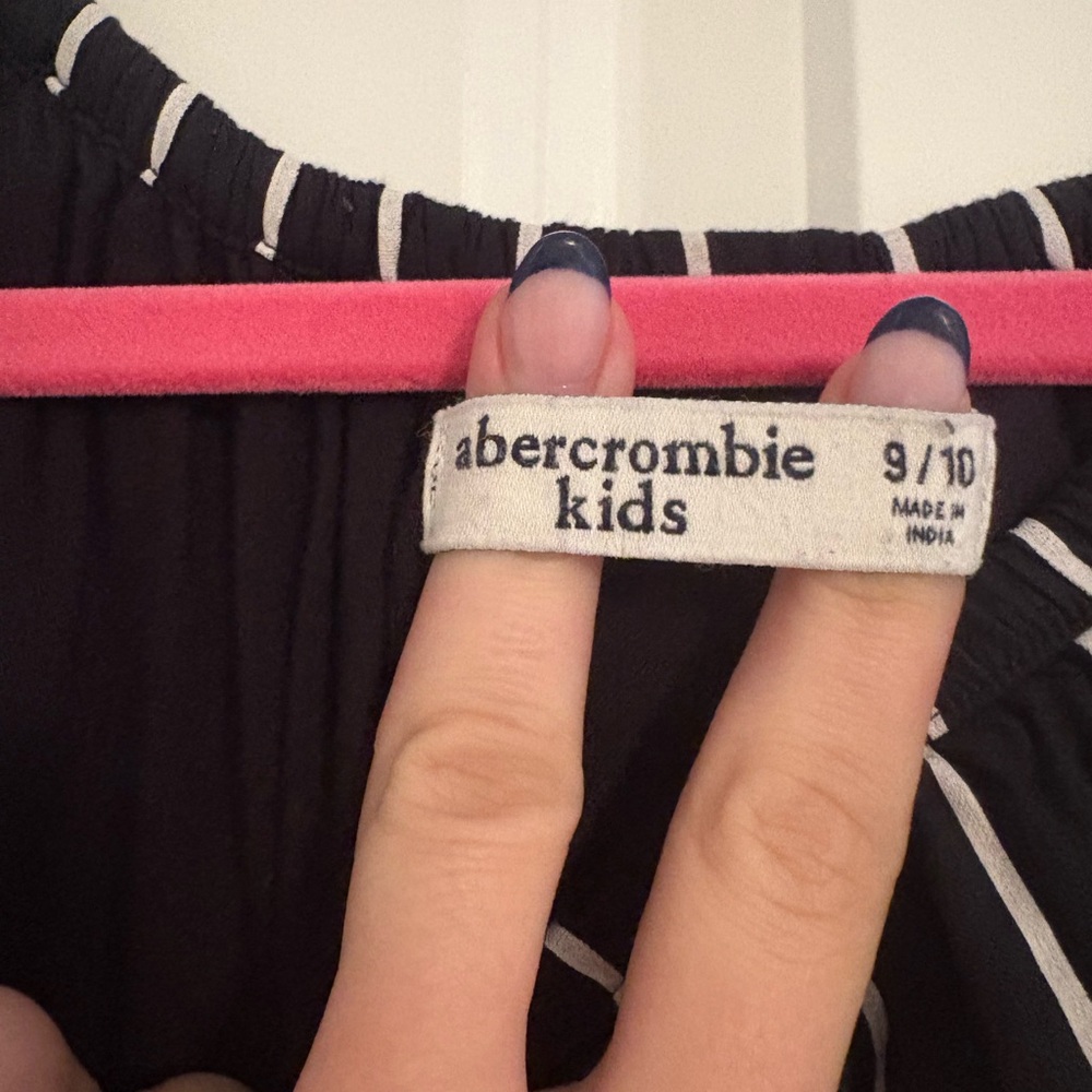 Black and White Striped Jumpsuit - Picture 3 of 3